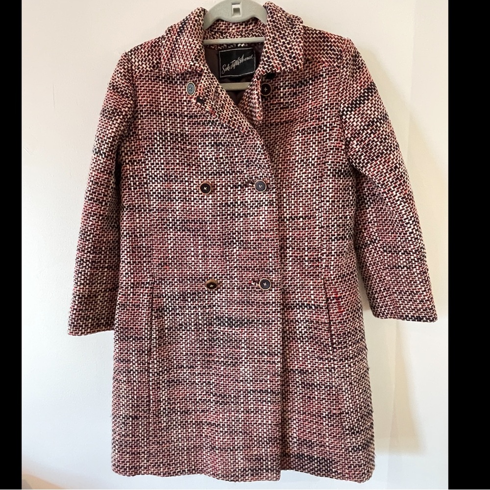 Vintage MCM Saks Fifth Avenue Moregode Made In France Woman’s Coat